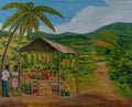 Original Painting- Roadside Fruit Stall 001