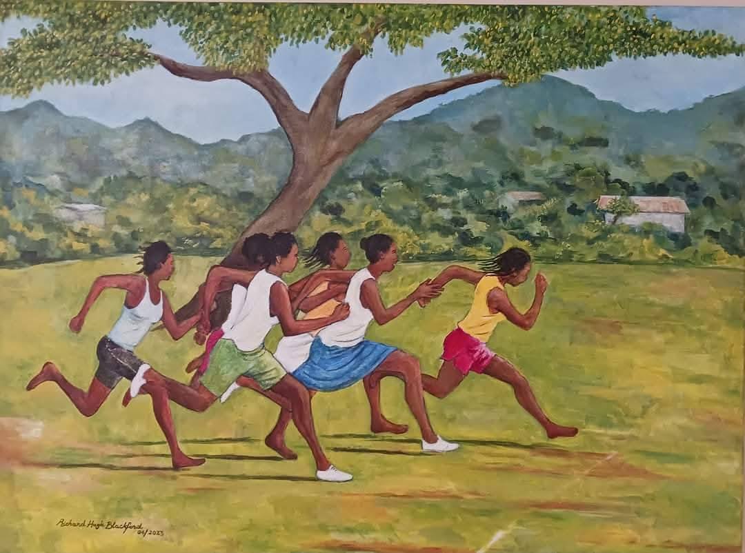 Original Paintig- Before We Were Champions 001