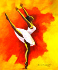 Giclee Print on Canvas-Dance001