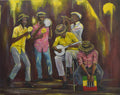 Giclee Print on Canvas- The Mento Quintet 001