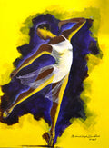 Giclee Print on Canvas-Dancer3