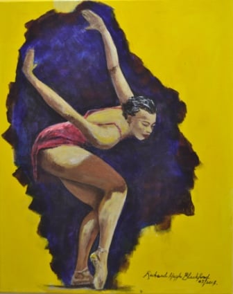Giclee Print on Canvas- Dancer4