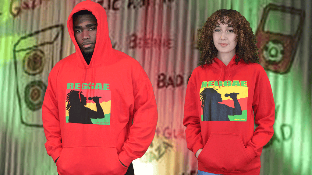 Wearable Art- Reggae Hoodies 001