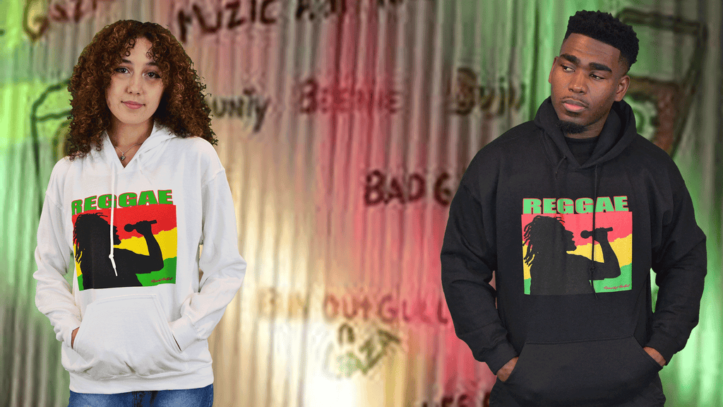 Wearable Art- Reggae Hoodies 001